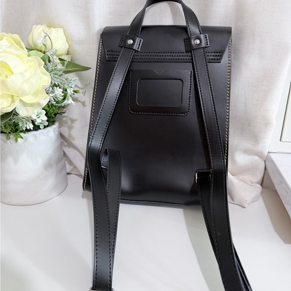 Dr. Martens Black Backpack with Silver Buckle main image 8